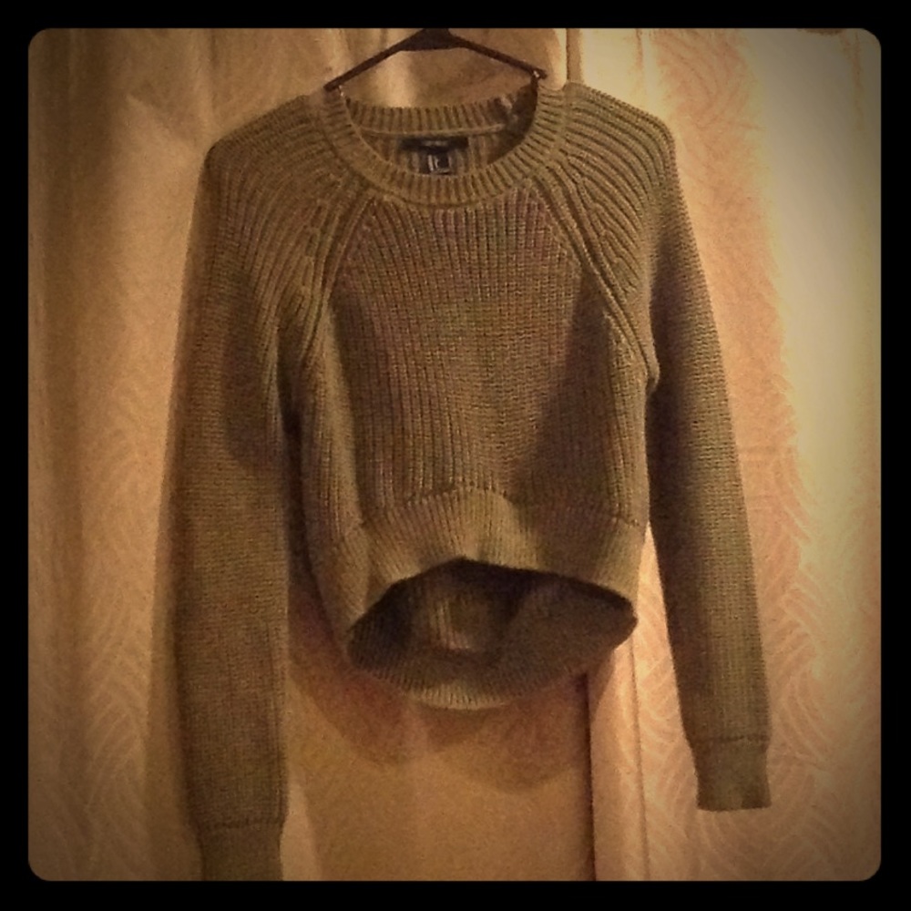 Dark green sweater